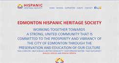 Desktop Screenshot of edmontonhispanic.com